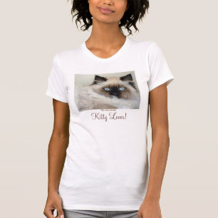 T-shirt "KITTY LOVER" Tee - shirts, Top & Nighties