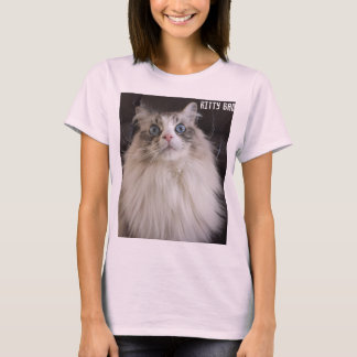 T-SHIRT KITTY MAUVAIS