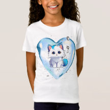 T-shirt kitty mignon.