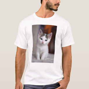 T-shirt Kitty repéré par blanc