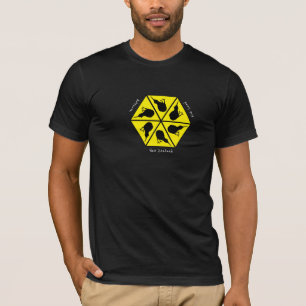 T-shirt Kiwi Bird & New Zealand/ Aotearoa Islands (pizza)