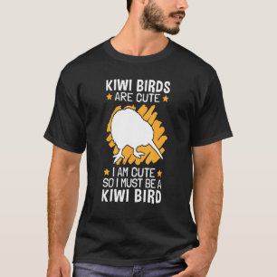 T-shirt Kiwi Birds Sont Mignons Nouvelle-Zélande Kiwi
