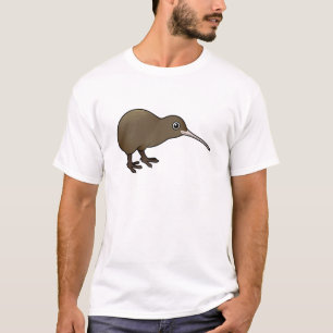 T-shirt Kiwi Brown mignon de Nouvelle Zélande