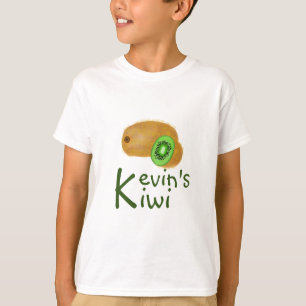 T-shirt Kiwi Design adorable avec 'K' initial