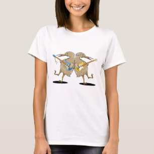 T-shirt Kiwi Jouer de la guitare