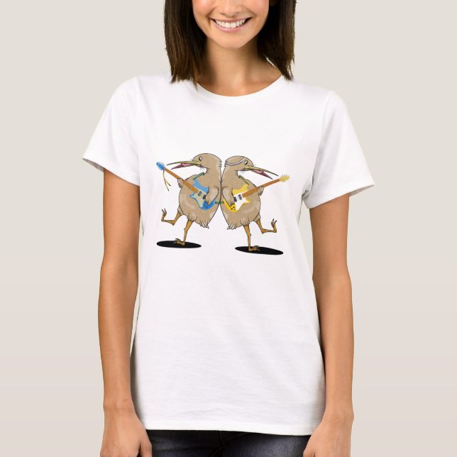 T-shirt Kiwi Jouer de la guitare (Devant)