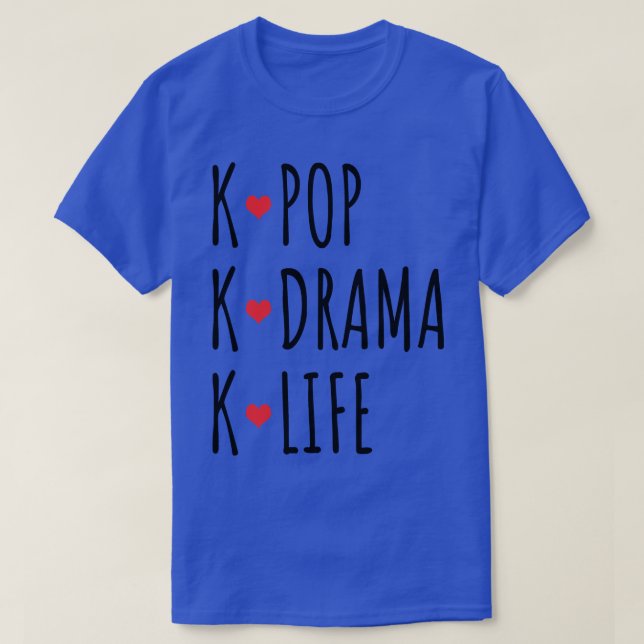 T-shirt KKDrama KLife (Design devant)