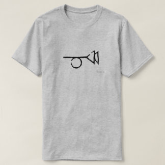 T-SHIRT KLAXON DE TRYSTERO MUTTED