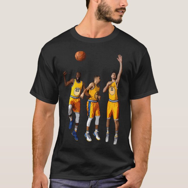 T-shirt Klay Draymond Steph (Devant)