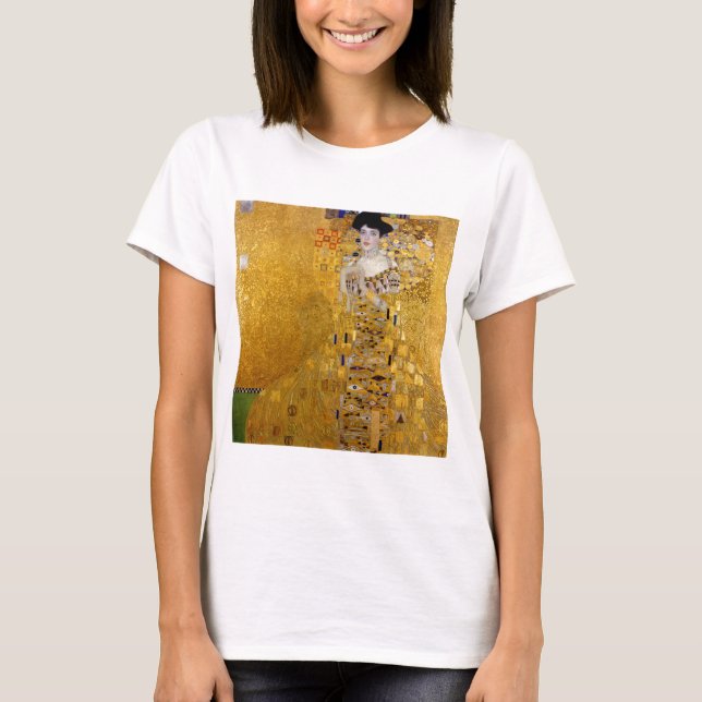 T-shirt Klimt , “ Adele Bloch-Bauer I ” (Devant)