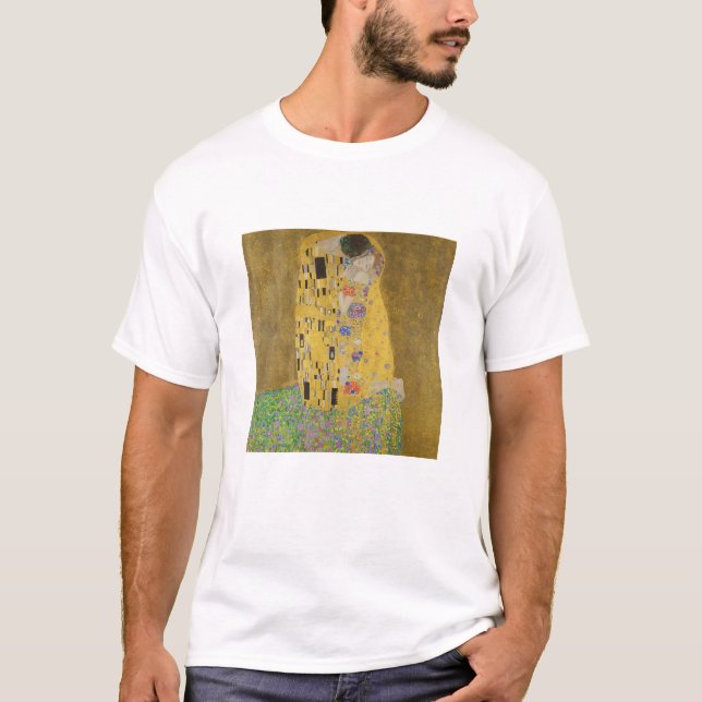 T-shirt Klimt est le baiser (Devant)