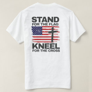 T-shirt Kneel pour la croix