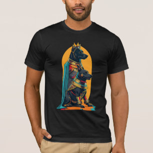 T-shirt Kneeling Chien King Chevalier