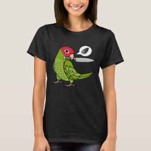 T-shirt Knife Parrot veut des graines I Cherry head Conure