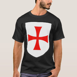 T-shirt Knights Templar Drapeau Ordre de Salomon's Temple 