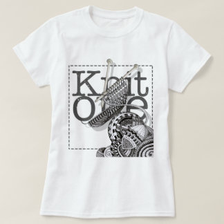 T-shirt Knit un art de griffonnage