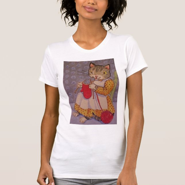 T-shirt Knitty Kitty (Devant)