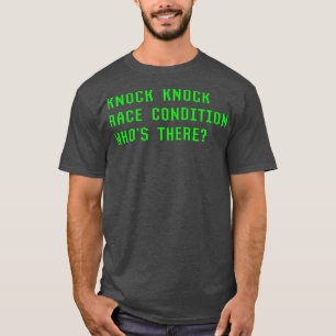 T-shirt Knock État de la course de Knock Dont il Coder amu