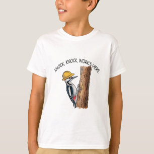 T-shirt Knock, le travail est là