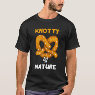 T-shirt Knoty By Nature Pretzel Pun Pâte Salé Snack