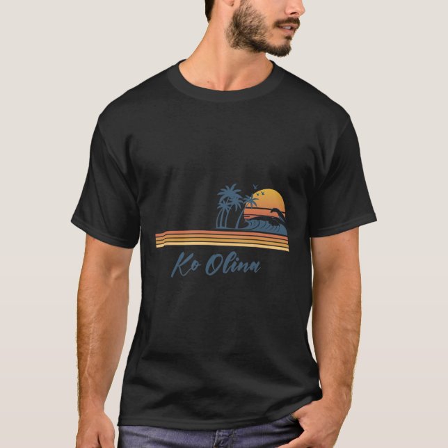 T-shirt Ko Olina Beach Hawaii Family Matching Vacation Sum (Devant)