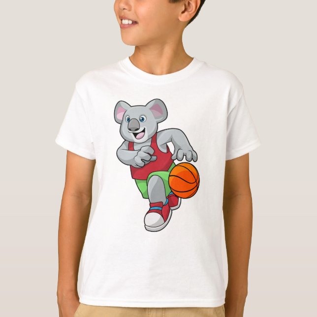 T-shirt Koala au Basketball Sports (Devant)