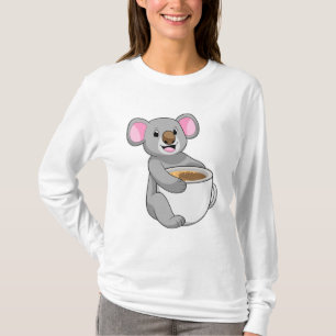T-shirt Koala avec Coffee Cup