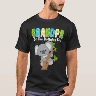 T-shirt Koala Bear Anniversaire Grand-Père De L'Anniversai