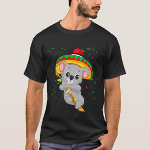 T-shirt Koala Bear Cinco De Mayo 5 Mai Célébration