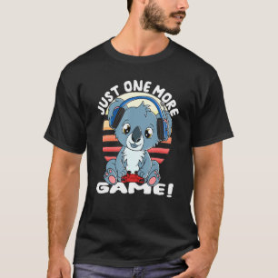 T-shirt Koala Bear Gamer Casque Jeu Koala Juste Un Matin