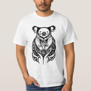 T-shirt Koala Bear Wild Animal Nature Illustration Art Tat