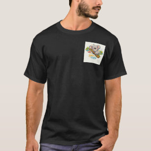 T-shirt Koala Chill : Autocollant des joies simples de la