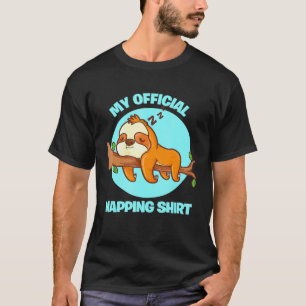 T-shirt Koala dormant sur la paresse mon repos officiel
