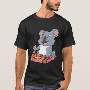 T-shirt Koala Gamer Jeux Vidéos Kawaii Cadeau