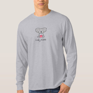 T-shirt Koala gris et confortable à manches longue
