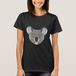 T-shirt Koala hommes polygonal femmes
