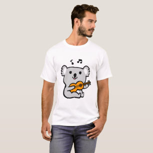 T-shirt Koala jouant la guitare