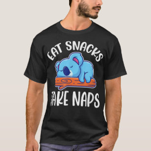 T-shirt Koala Manger Snacks Prendre Naps Coucher Koala Our