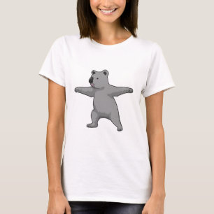 T-shirt Koala ours au Yoga Fitness