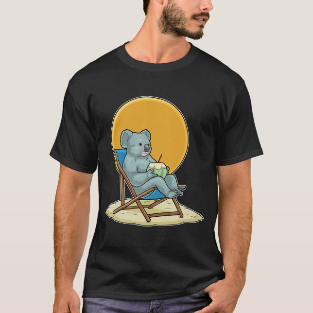 T-shirt Koala Summer Lounger (Devant)