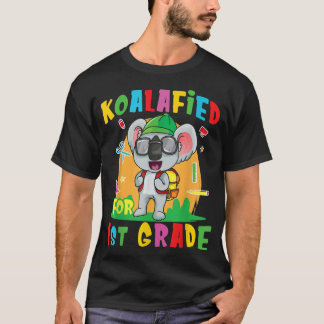 T-shirt Koalafied Pour La 1ère Année De Retour À L'École K