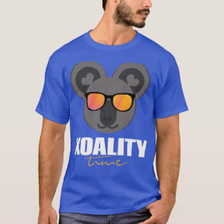 T-shirt Koality Time Sarcastique Koala Ours Saywork