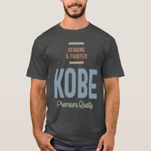 T-shirt Kobe Nom personnalisé Cadeau Anniversaire