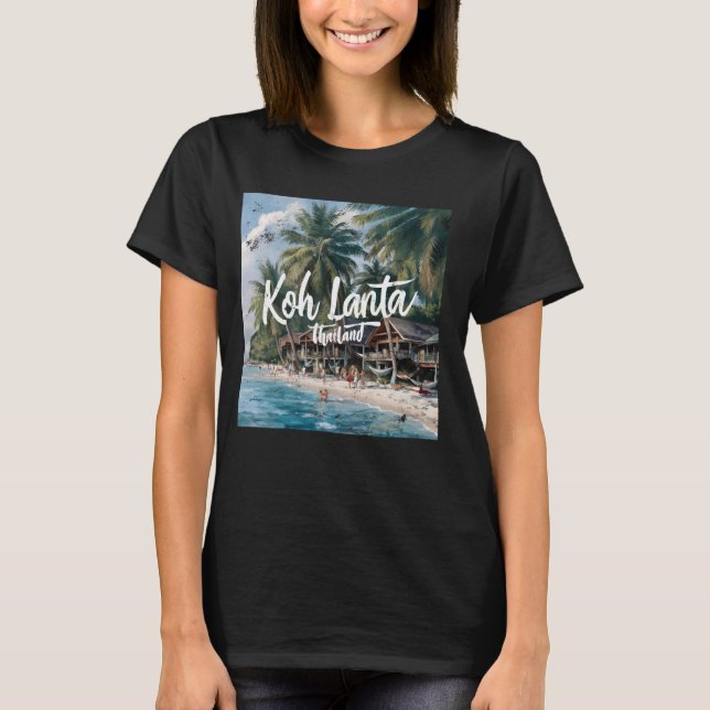 T-shirt Koh Lanta, Thaïlande (Devant)