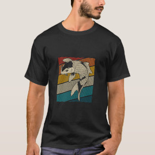 T-shirt Koi Carp Vintage Nishikigoi Japon étang japonais W