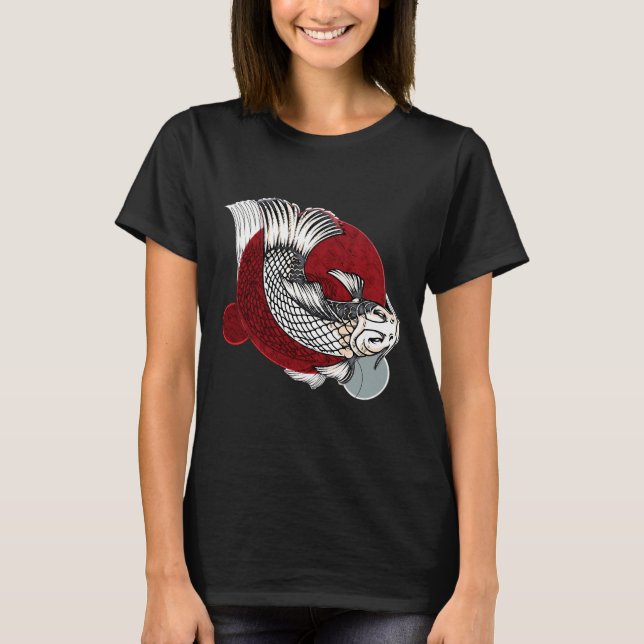 T-shirt Koi Fish D Tee - shirts Shop (Devant)