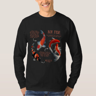 T-shirt Koi Fish Fun Faits