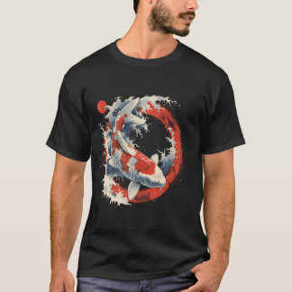 T-shirt Koi Fish Japanese Koi Carp Fish Nishikigoi Fish Oc