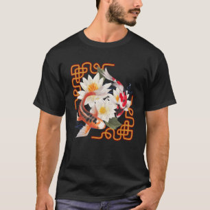 T-shirt Koi Fish Koi Breeder Zen Garden Motif Koi Carp Et