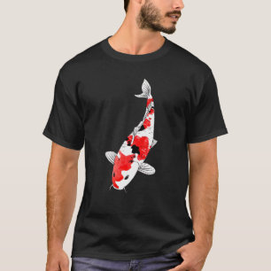 T-shirt Koi Fish Taisho Sanke Brocadé Carp Nishikigoi Amu